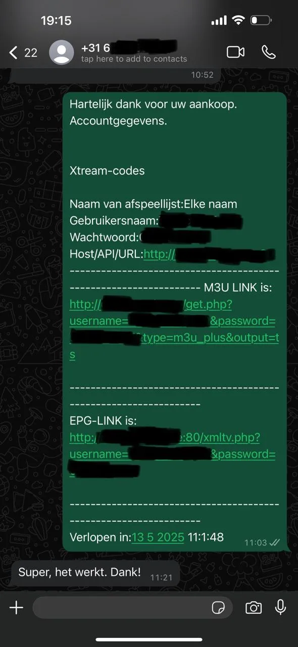 iptv abonnement Gebruiker deelt mening over IPTV Koning – uitstekende beeldkwaliteit